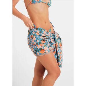 Blackbough Keisha Frayed Sarong Sicily Mango Travel Leisure Beach One Size